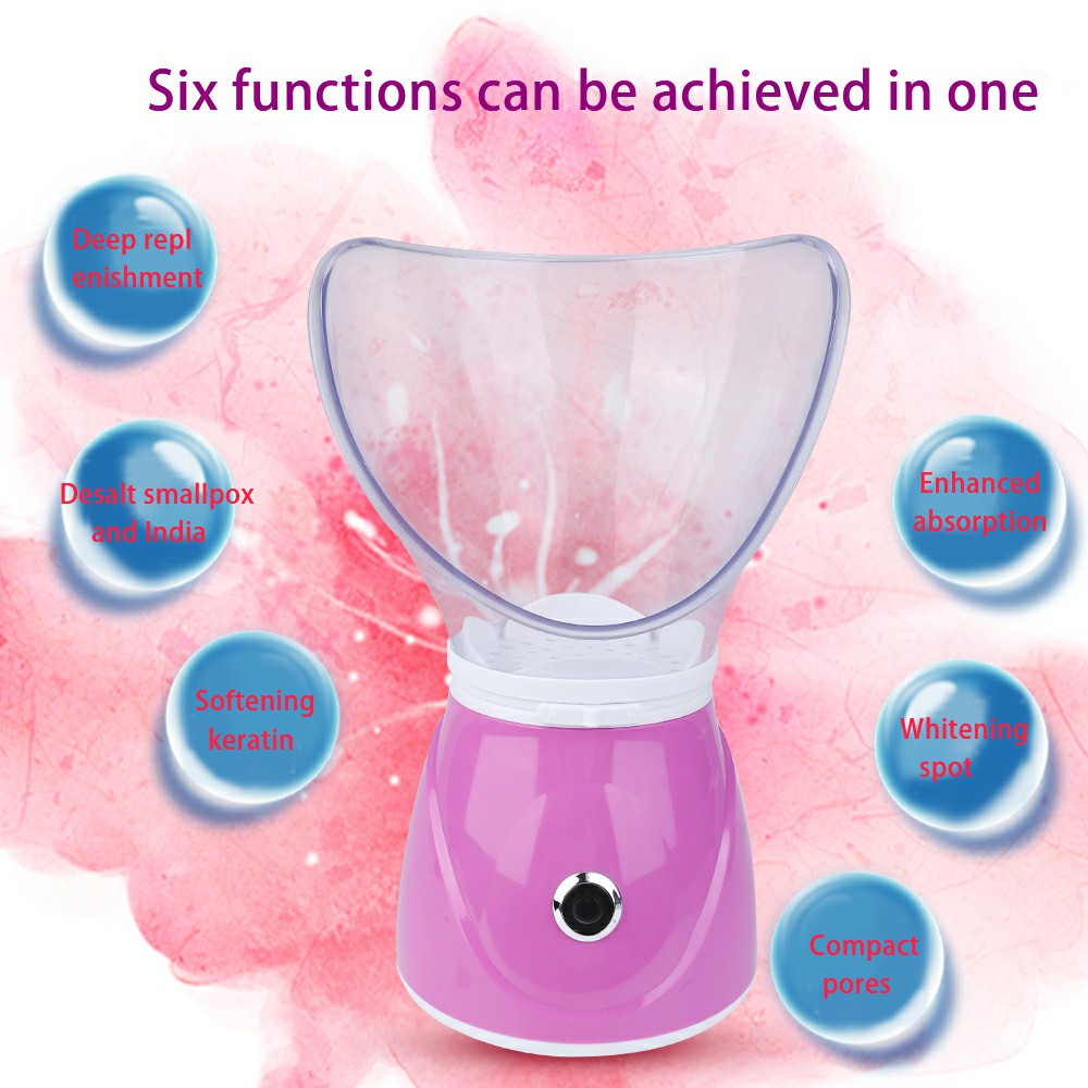 Digital Face Facial Steamer Spa Pores Steam Sprayer Skin Beauty Clean Suana Mist UK