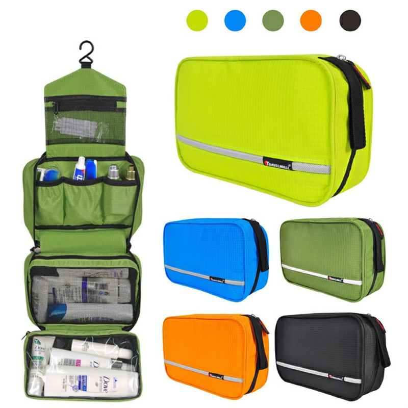 Waterproof Portable Light Weight Travel Make up Wash Bag Organizer Toiletry Bag Cosmetic Bag