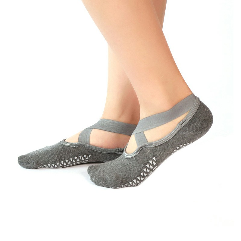 Sports Socks Women Socks Non Slip Gym Yoga Shoes Flat Anti Slip