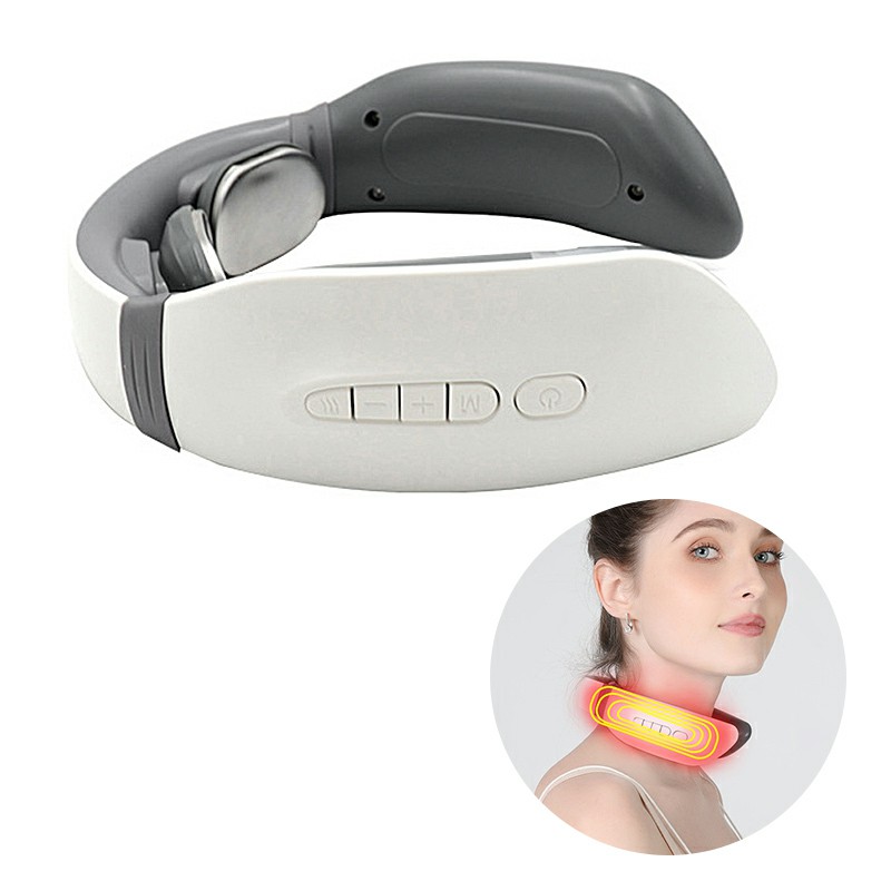 Portable Electric Cervical Neck and Shoulder Massager Relax Massage Relieve Pain Chargeable