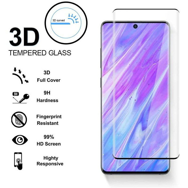 3D Narrow Edge Screen Protector Glass Screen Film for Samsung Galaxy S20