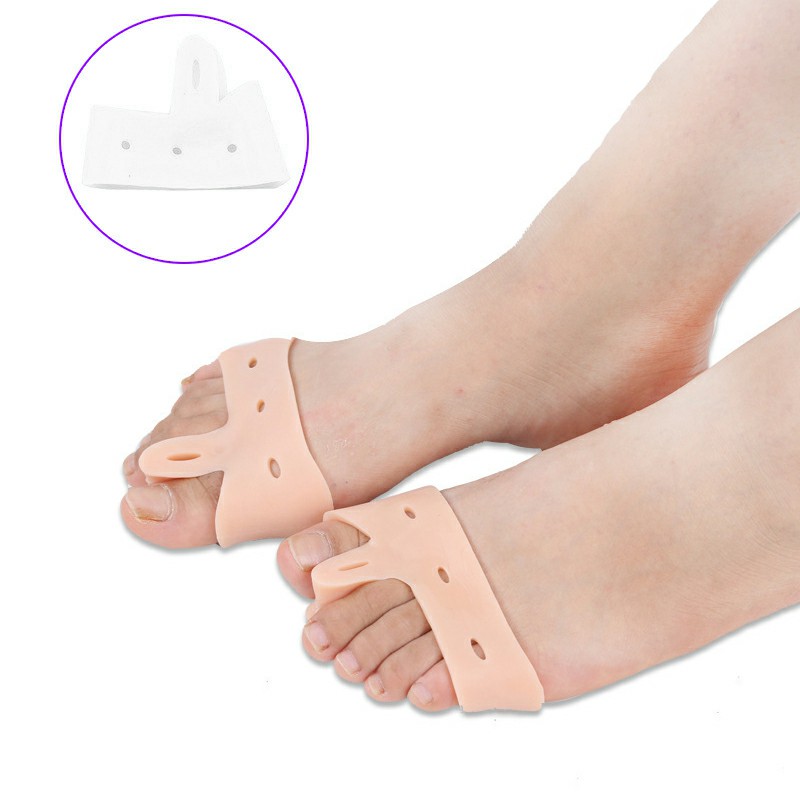 1 Pair Valgus Orthosis Foot Care Bone and Thumb Orthosis Scaffold Toe Separator