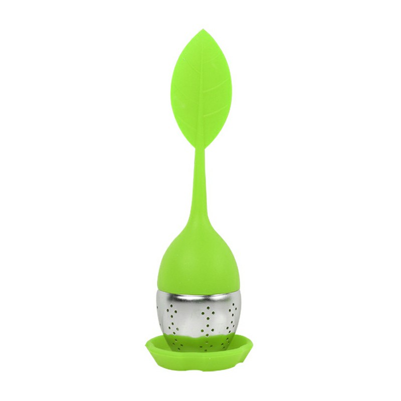 Tea Infuser Filter Silicone Tea tool Cute Leaf Tea Strainer Coffee Filter