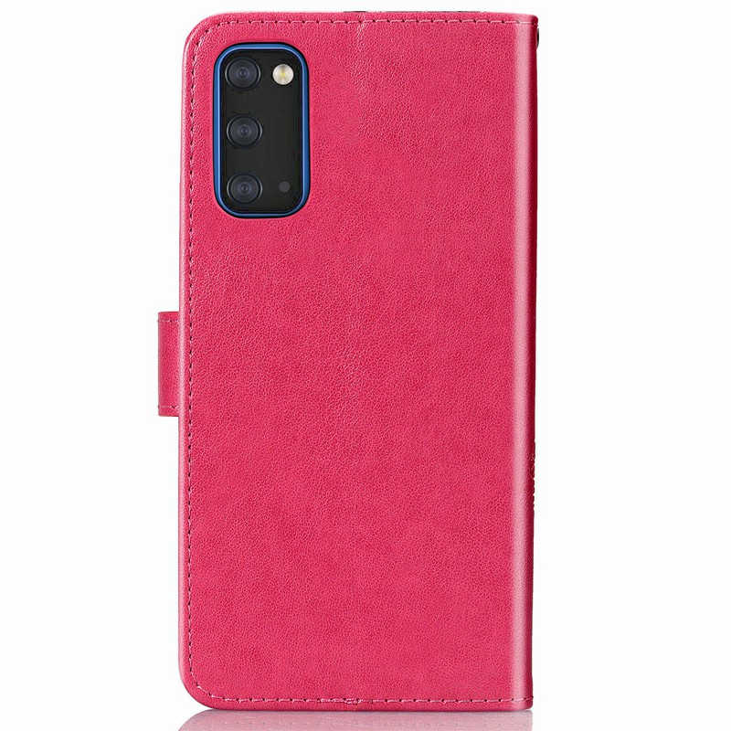 PU Leather Printed Case Flip Stand Cover for Samsung Galaxy S20