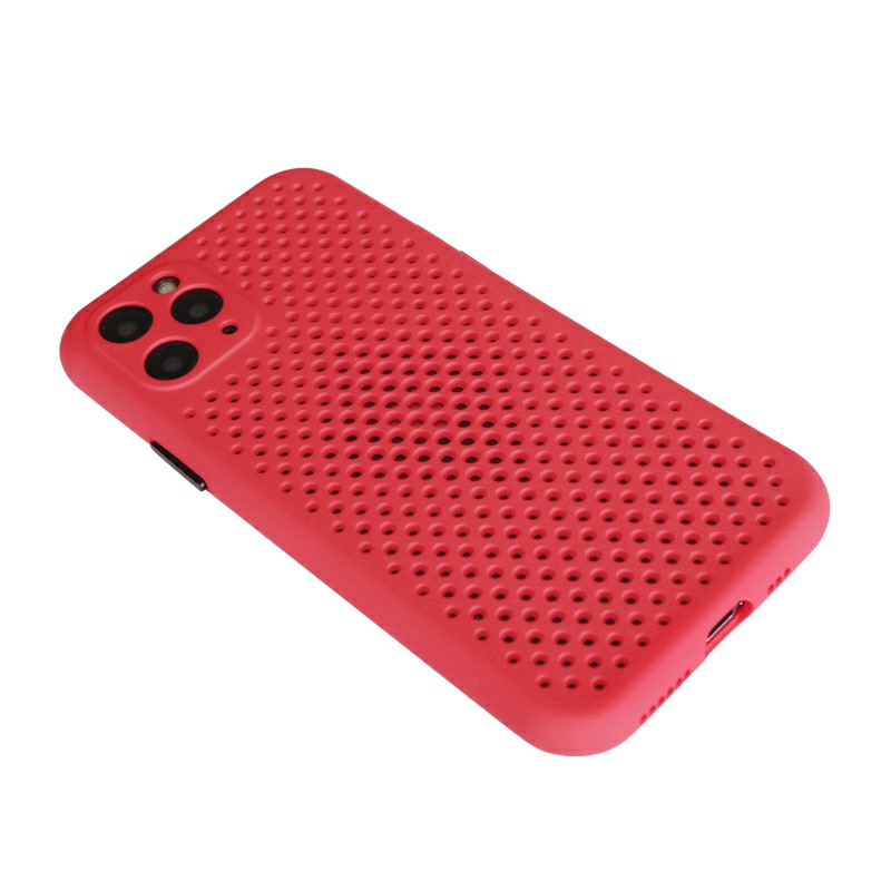 Silicone Shockproof Cover with Cooling Mesh for iPhone 11 Pro Max