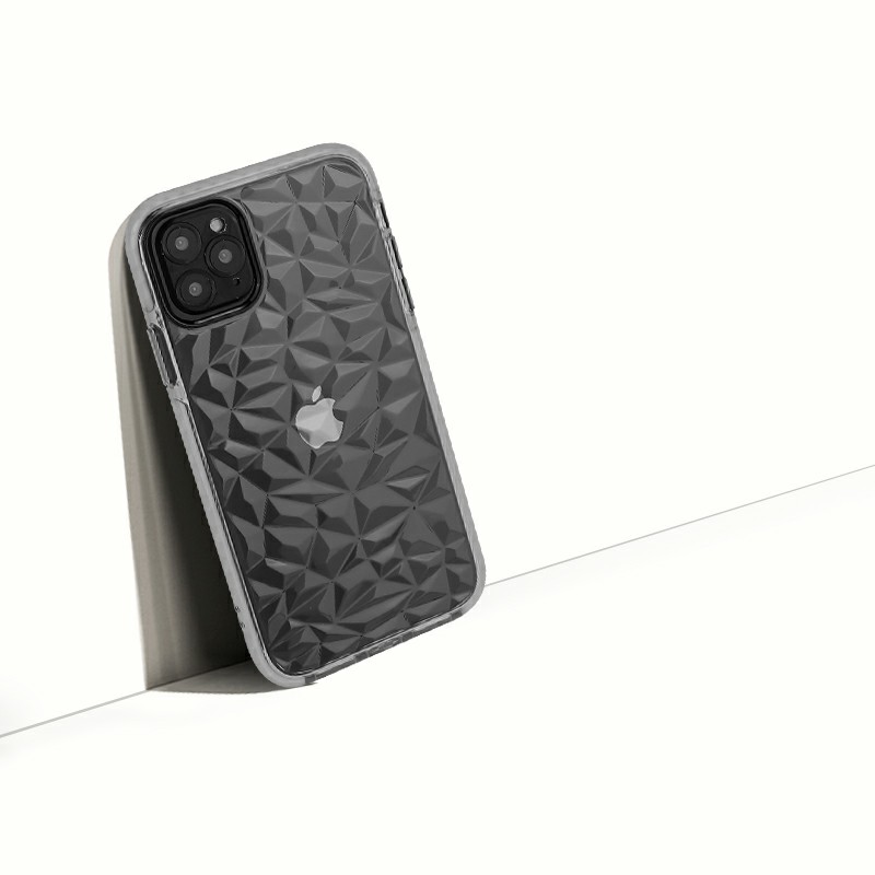 Diamond Pattern Slim Silicone TPU Case for iPhone 11 Pro Max