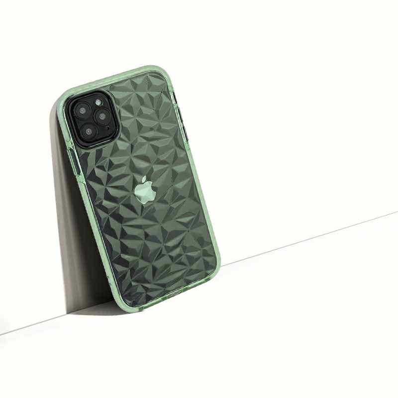 Slim Silicone TPU Back Case Diamond Pattern for iPhone 11 Pro