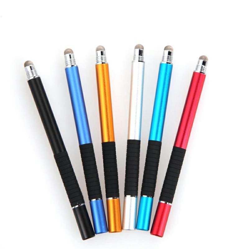 2 in 1 Multifunction Fine Point Round Thin Tip Touch Screen Pen