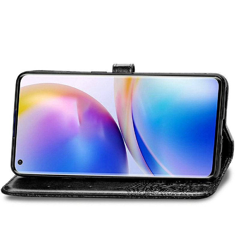 Flip Stand PU Leather Case for OnePlus 8 Pro