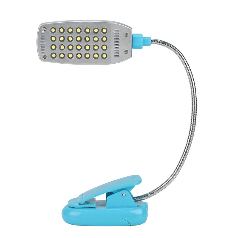 Flexible USB Clamp Clip On LED Light Table Bedside Reading Lamp