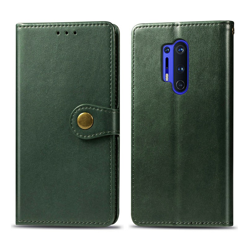 Magnetic PU Leather Wallet Case Cover for OnePlus 8 Pro