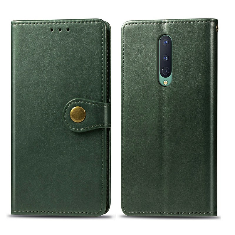 Wallet Flip Stand Case Cover PU Leather Protective Phone Case for OnePlus 8