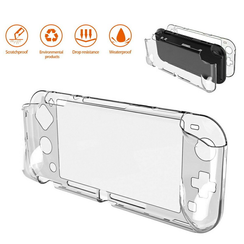 Transparent Clear Shockproof Protective Hard Case Cover for Nintendo Switch Lite