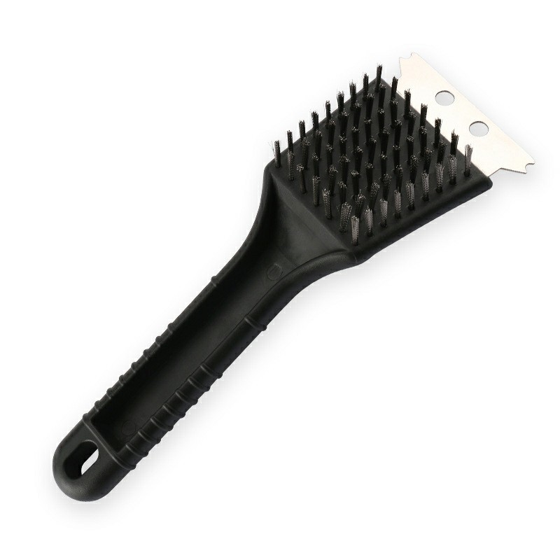Heavy Duty Barbecue BBQ Wire Cleaning Brush Scraper Grill Oven Cleaner Tool