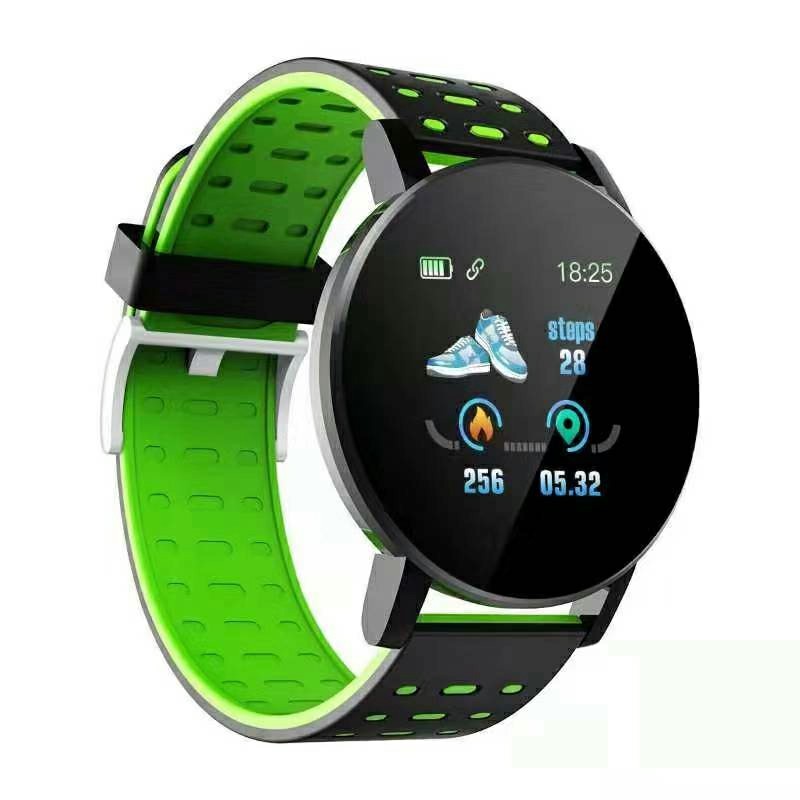 119plus Bluetooth Smart Watch Heart Rate Tracker Fitness Smartwatch