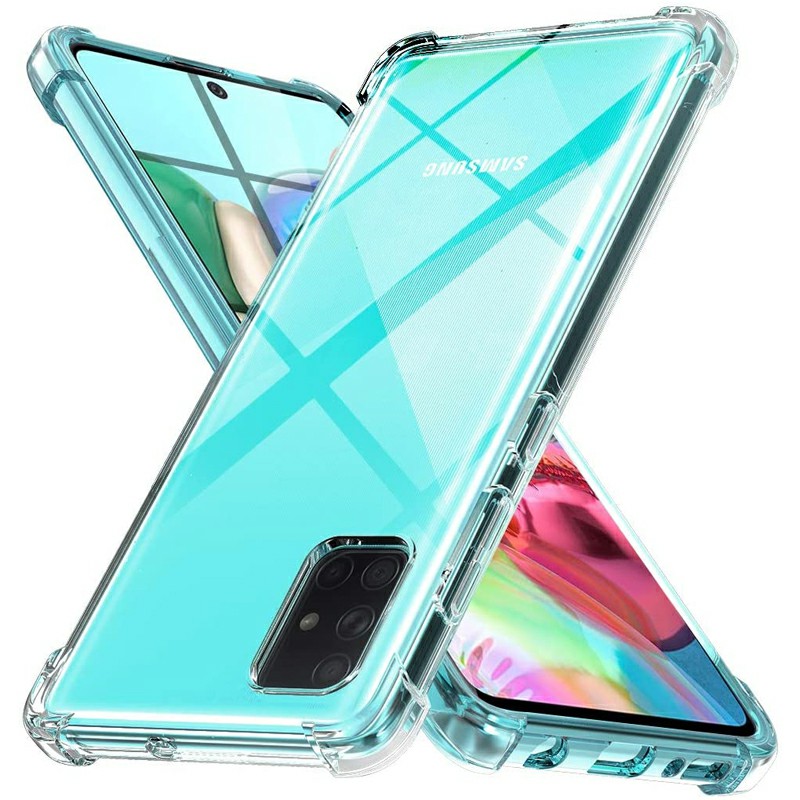 TPU Rubber Soft Skin Silicone Protective Case for Samsung Galaxy A71