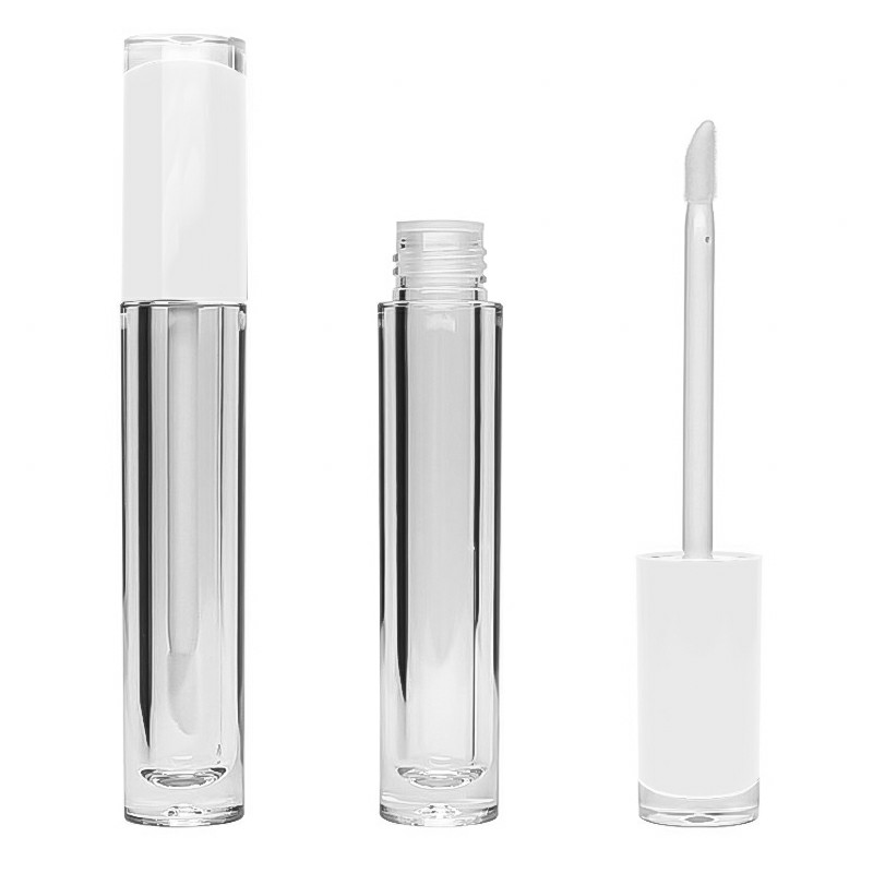 5ml Empty Lip Gloss Containers Tubes with Brush Wand