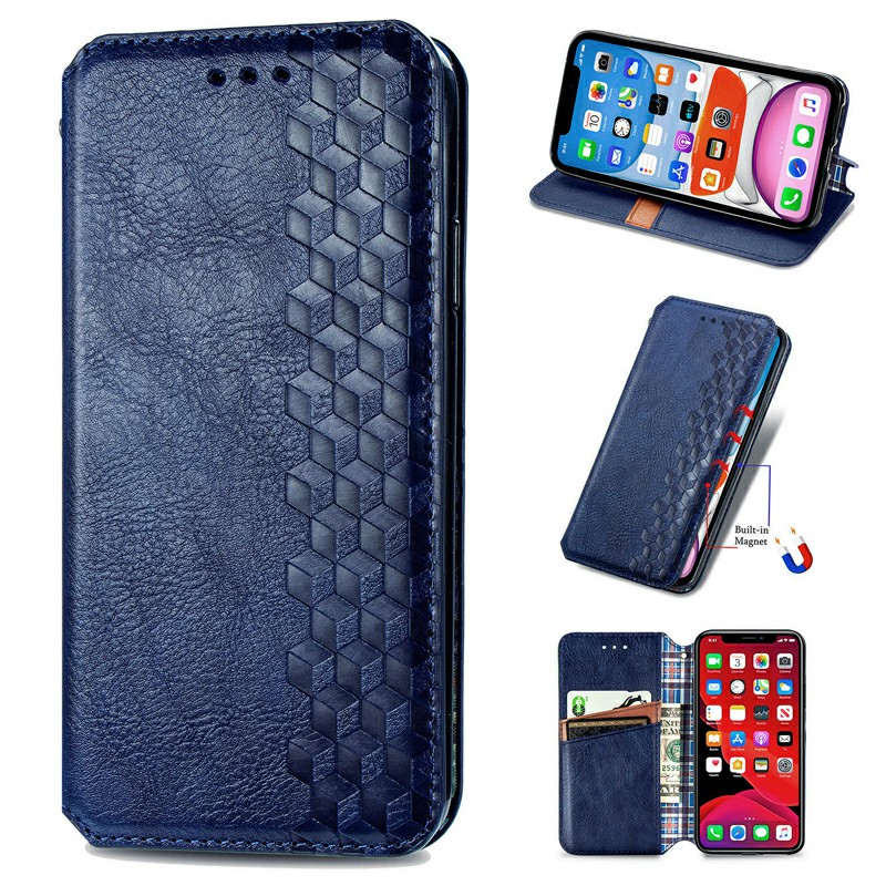 Magnetic PU Leather Wallet Case Cover for iPhone X/XS