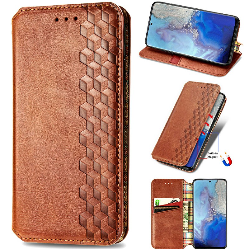 Magnetic PU Leather Wallet Case Cover for  Samsung Galaxy S20 Plus