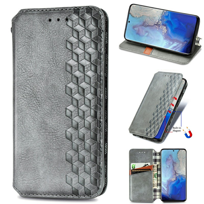 Magnetic PU Leather Wallet Case Cover for  Samsung Galaxy S20 Plus