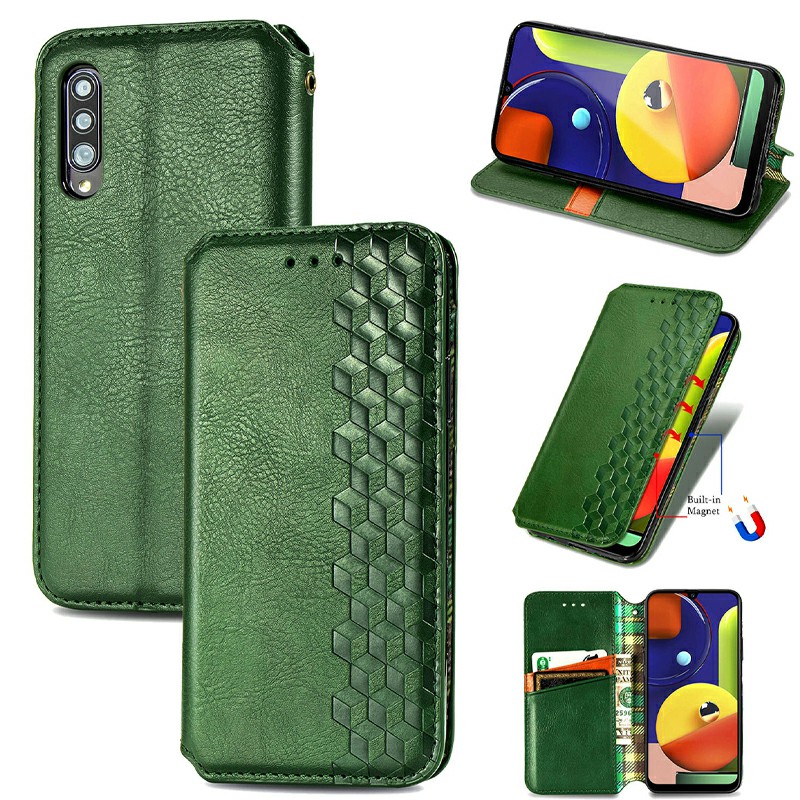 Wallet Flip Case Magnetic PU Leather Wallet Cover for Samsung Galaxy A50 A50S A30S