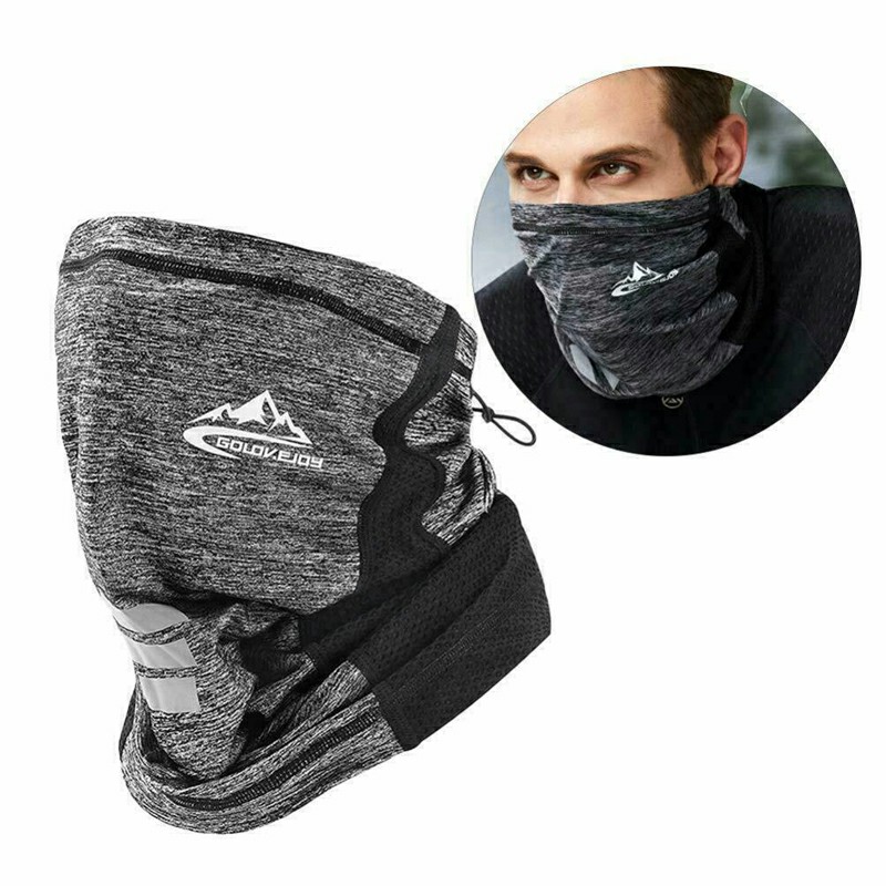Neck Gaiter Bandana Headband Cooling Face Scarf Shield Head Cover Snood Scarves