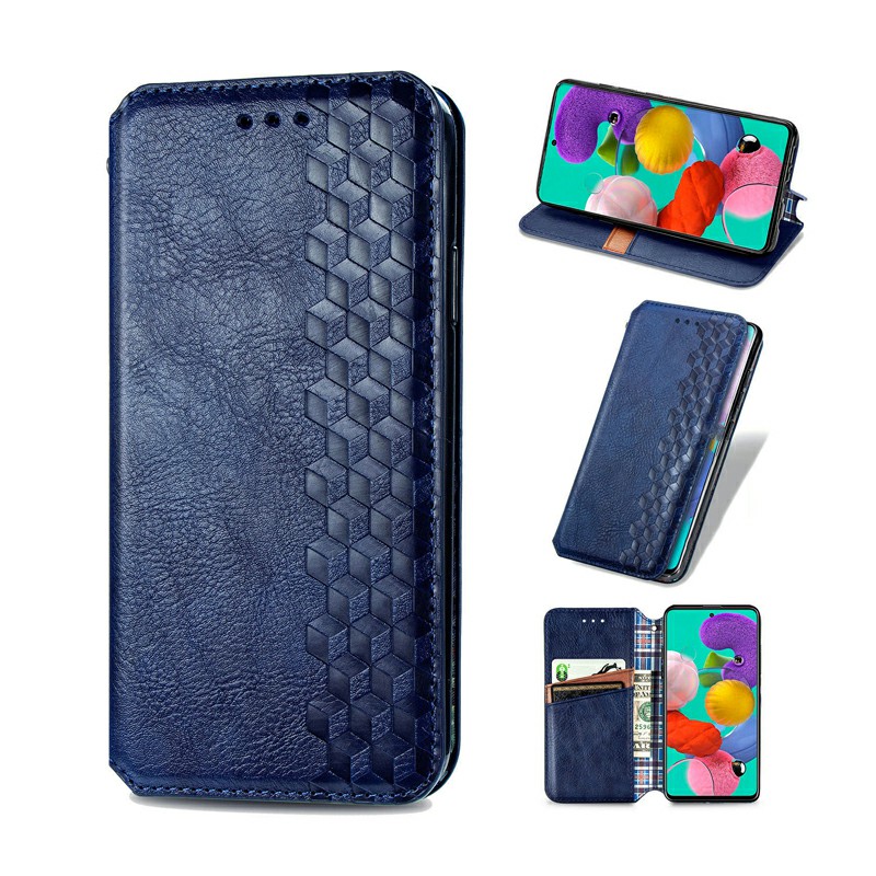 Magnetic PU Leather Wallet Case Flip Stand Cover for Samsung Galaxy A71