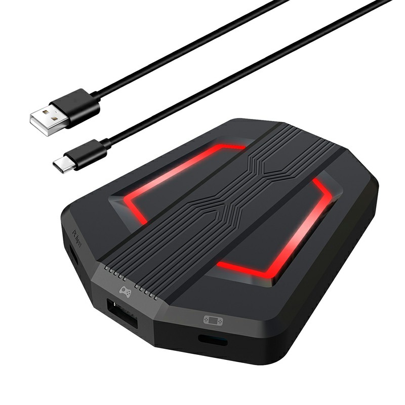 P6 Keyboard and Mouse Converter and Adaptor Support A Variety of Game Consoles in the Market