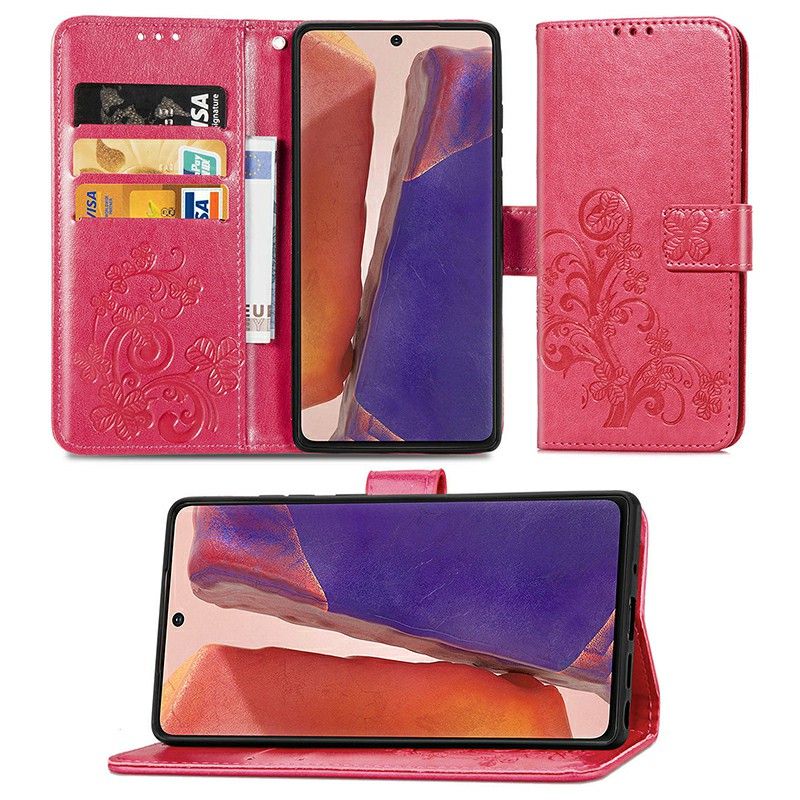 Flip Stand PU Leather Case Phone Cover for Samsung Galaxy Note 20
