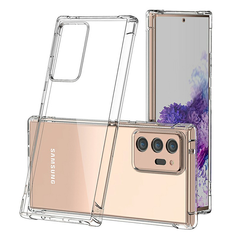 Soft TPU Phone Case Protective Cover with Bumper Edge for Samsung Galaxy Note 20 Ultra