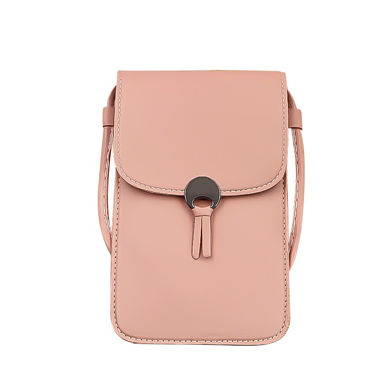 PU Leather Mini Cute Crossbody Pocket Wallet Mobile Phone Bag Change Bag