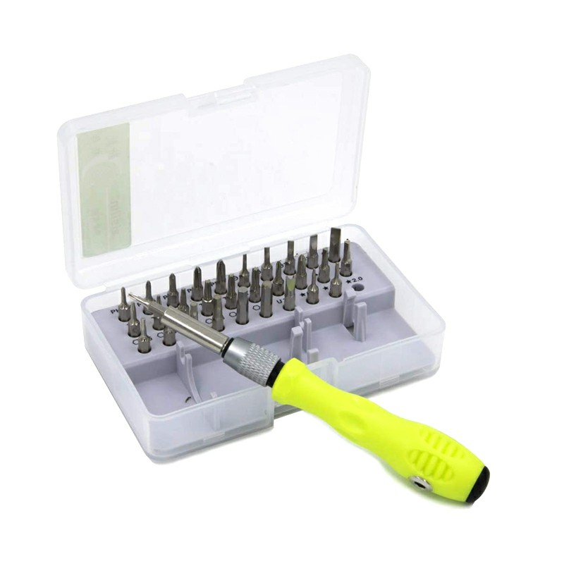 32 in 1 with 30 Bits includes Extension Shaft Mobile Electronic Digital Repair Tools