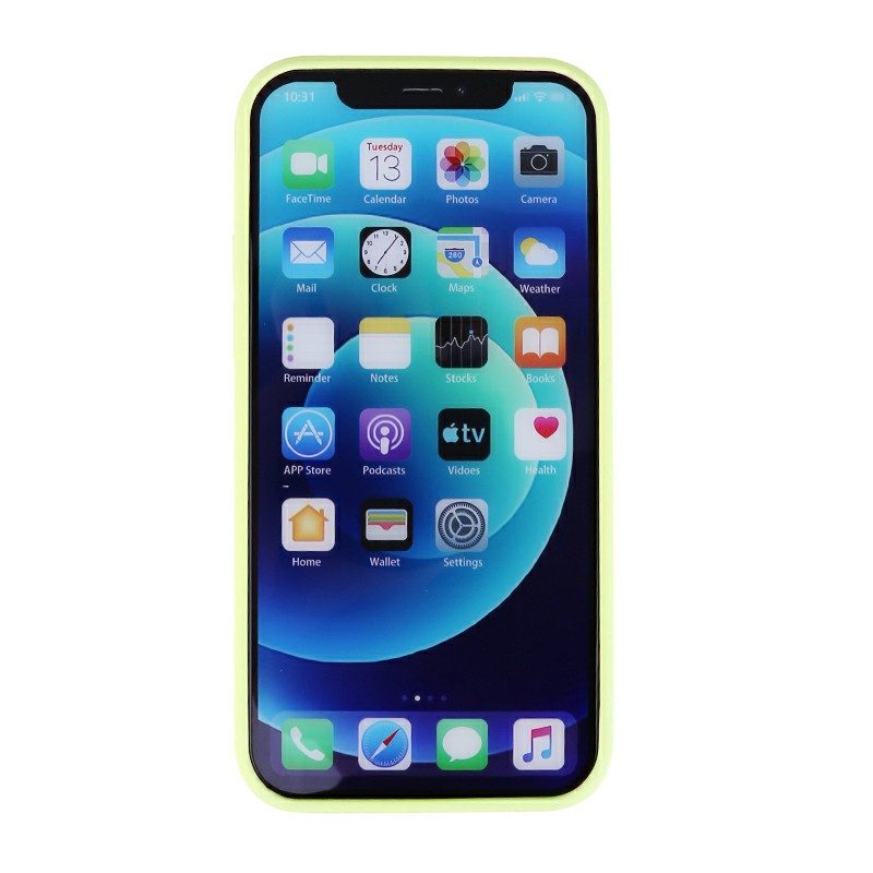 Liquid Silicone Gel Rubber Shockproof Cover Back Case for iPhone 12 Pro Max