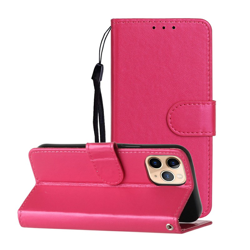 Magnetic PU Leather Wallet Flip Stand Case Cover for iPhone 12 Pro Max