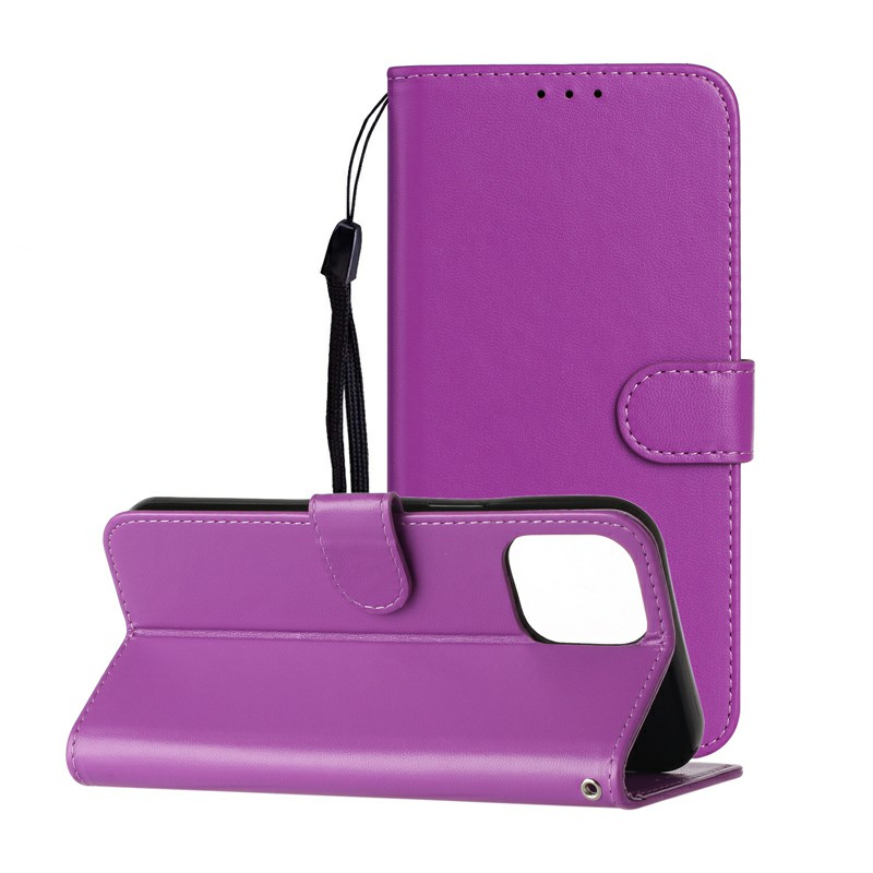 Magnetic PU Leather Wallet Flip Stand Case Cover for iPhone 12