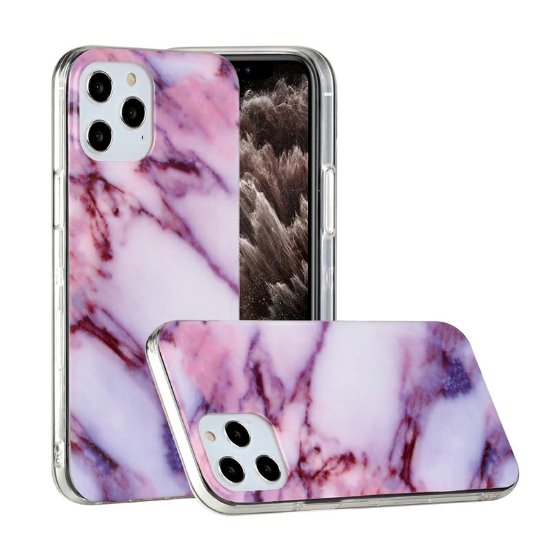 Marble Design Shockproof Soft Silicone Rubber TPU Case for iPhone 12 Pro Max