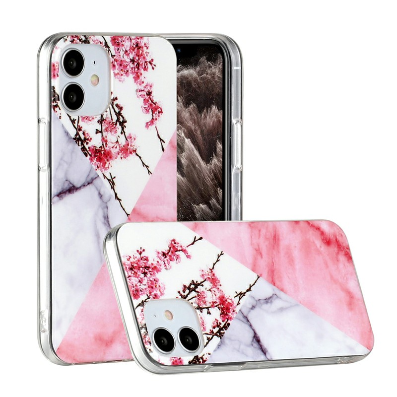 Marble Design Shockproof Soft Silicone Rubber TPU Case for iPhone 12 Mini