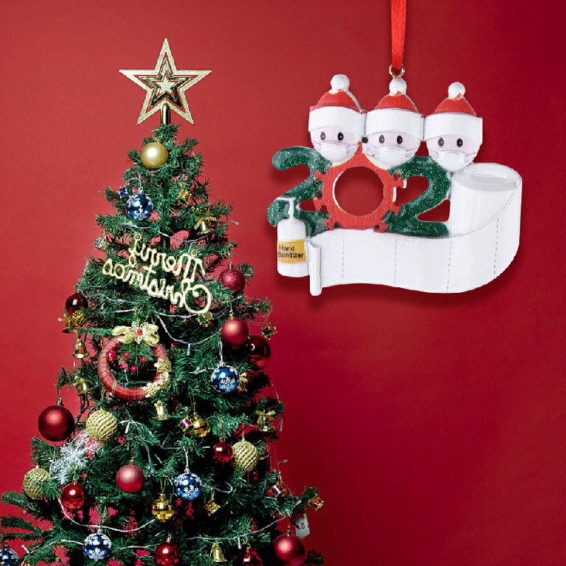 2020 NEW Xmas Christmas Tree Hanging Pendant Ornaments Family Ornament Decor