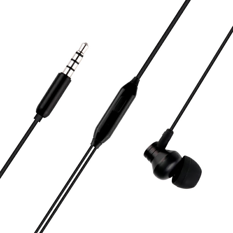 V8 In-Ear 3.5m Wired Earphones with Microphone Strong Bass-driven Stereo Sound