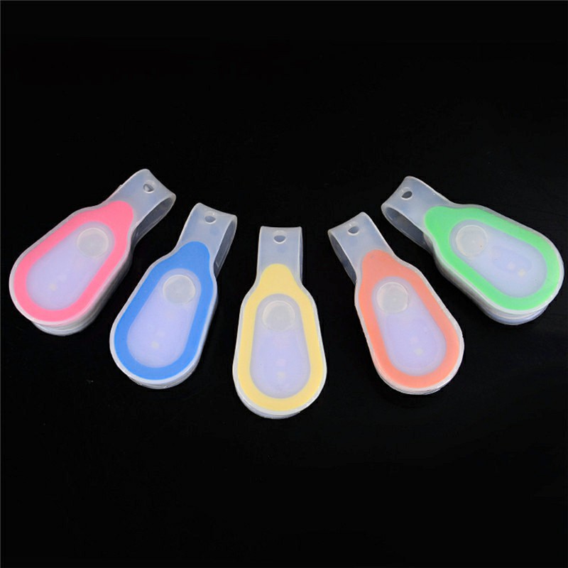 Clip On Led Light Night Safety Lamp for Cycling Jogging Running Skateboarding