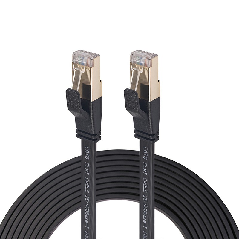 CAT 8 High Speed 40Gbps 2000MHz Flat SFTP Network Cable