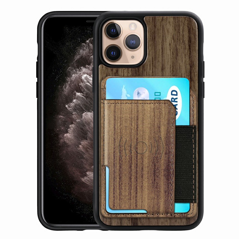 Real Natural Wood Phone Case Protective Back Cover for iPhone 11 Pro Max