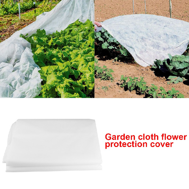 2x5m 60gsm Wide Garden Cold Frost Wind Fleece for Winter Plant Protection
