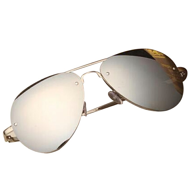 Vintage Mirror Reflection Toad Sunglasses UV400