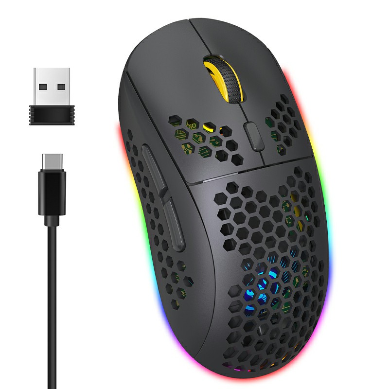 T90 2.4G Wireless 6-Keys 1600 DPI Adjustable Ergonomics Optical Vertical Mouse