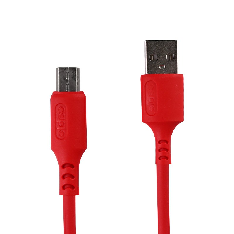 1m Silicone Material Ultra Soft Micro USB Android Charging Cable