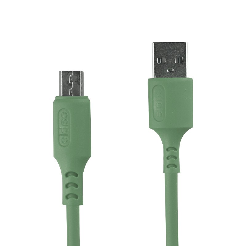 1m Silicone Material Ultra Soft Micro USB Android Charging Cable