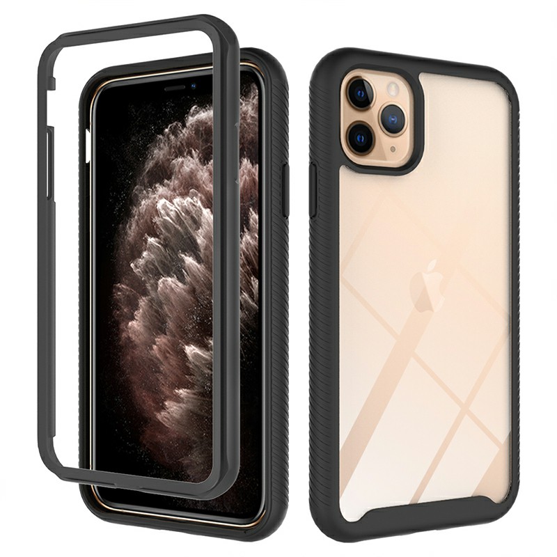 360 degree Full Body Slim Armor Case with Front Frame for iPhone 11 Pro Max