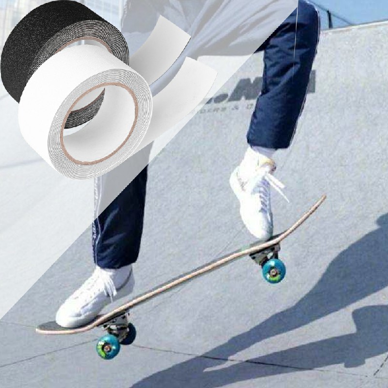 Anti Slip Tape Black Non Slip High Grip Adhesive Safety Flooring Sticky Backed