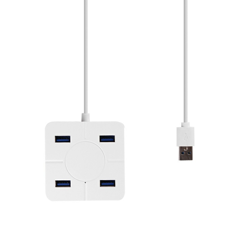 Hi-speed Hub Adapter USB Hub Mini USB 2.0 4-Port Splitter